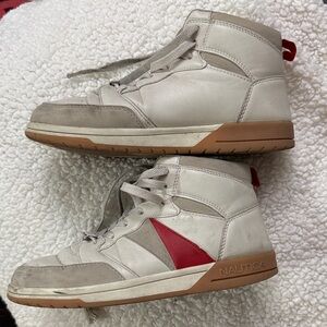 Nautica Men's Sneakers - White and Red